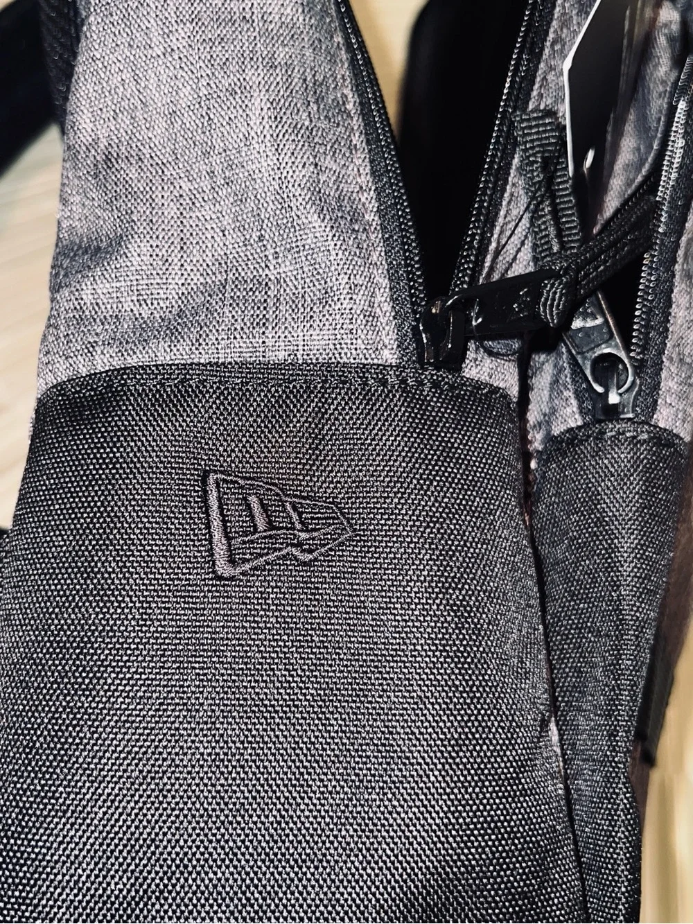 New Era Grey and Black 'martin.' Backpack